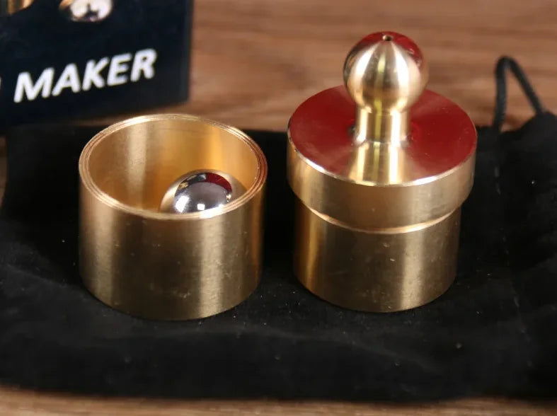 Sfera Accaio Per Monete Strumento Di Magia Close Up Per Apparizioni Illusioni Professionali