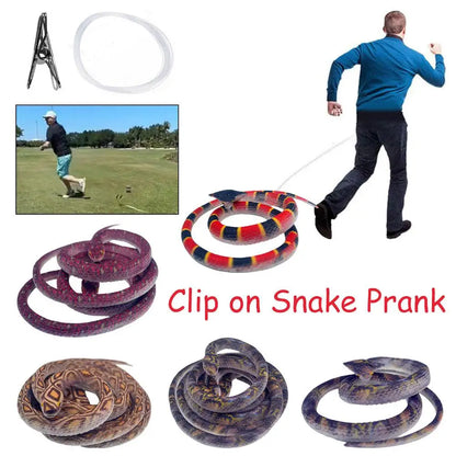 Serpente Di Gomma Finto 70 cm Realistico Per Scherzi Giocattolo Spaventa Regalo
