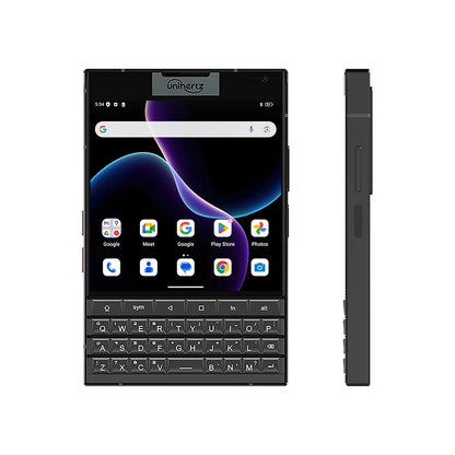 Smartphone Unihertz Titan 2 5G Android 15 con tastiera fisica Doppio schermo Memoria da 12 GB + 512 GB Doppia porta SIM Type-C