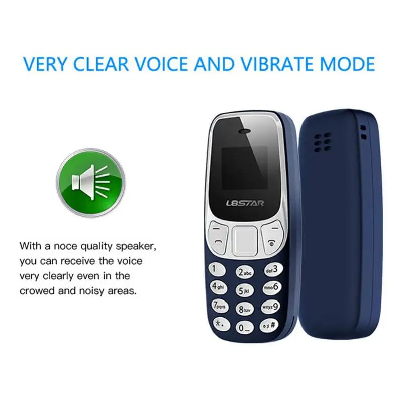 Telefono Mini Portatile L8star BM10 Doppia SIM Lettore MP3 FM Sbloccato Con Funzione Cambio Voce