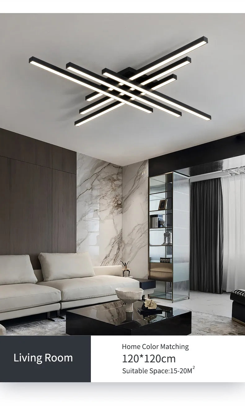 Plafoniera Moderna In Alluminio Spazzolato Per Soggiorno E Camera Da Letto Luce Diffusa Design Minimalista