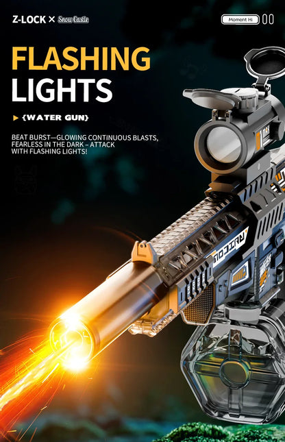 Pistola Ad Acqua Elettrica MK9 Con Luce A Induzione Giocattolo Estivo Per Bambini