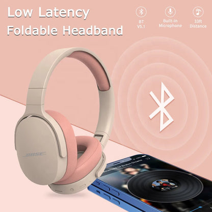 Bosebye Cuffie P2961 Senza Fili Bluetooth 5.3 Auricolare Originale Stereo HIFI Auricolare Gioco Auricolari Con Microfono Per Samsung iPhone