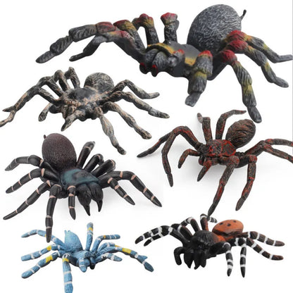 Ragno Finto 10 Cm Modello Realistico Per Scherzi Halloween Giocattolo Divertente Bambini
