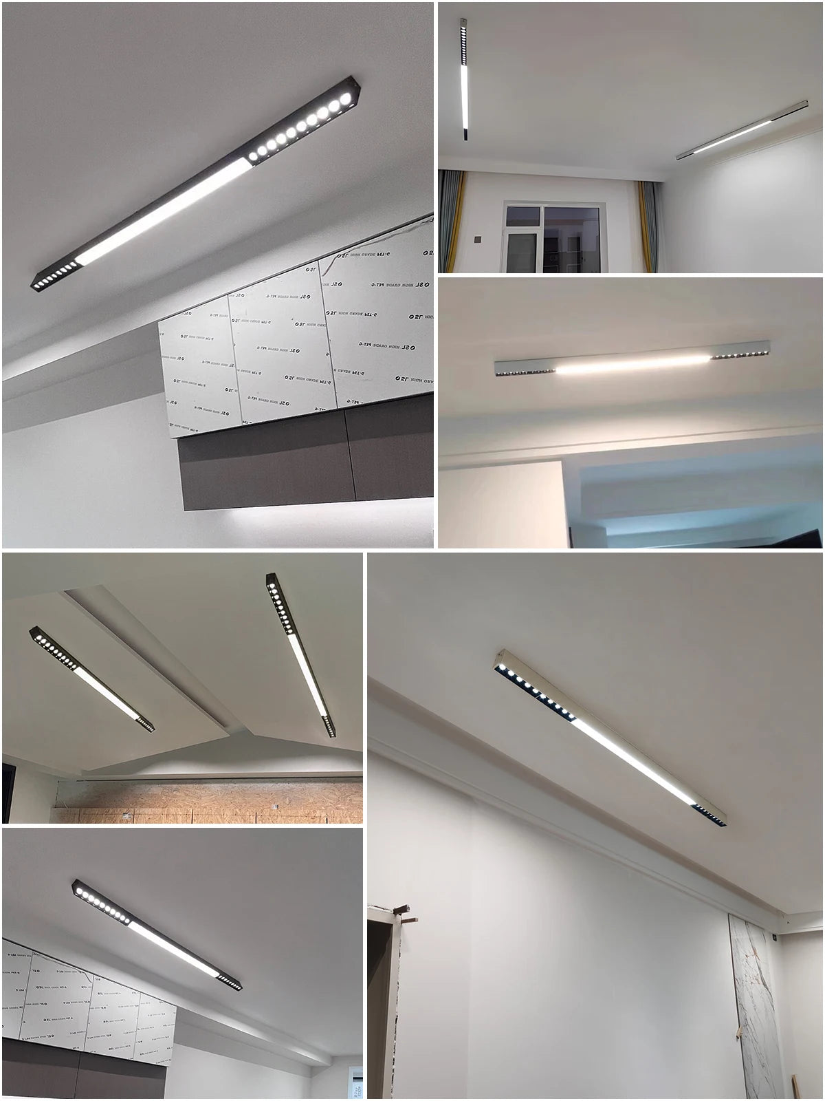 Lampada Da Soffitto A Led Moderna Nordic Nero Per Soggiorno Cucina Ingresso Ufficio
