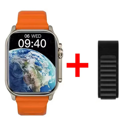 Nuovo Smartwatch 2026 Watch 10 Ultra 49mm con NFC, GPS, Chiamate Bluetooth, Musica BT, Giochi e Ricarica Wireless per Uomo e Donna