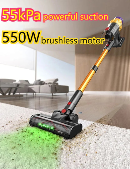 Ideach V18 Aspirapolvere Senza Fili Portatile Per La Casa Con Batteria Rimovibile 550W Controllo Touchscreen