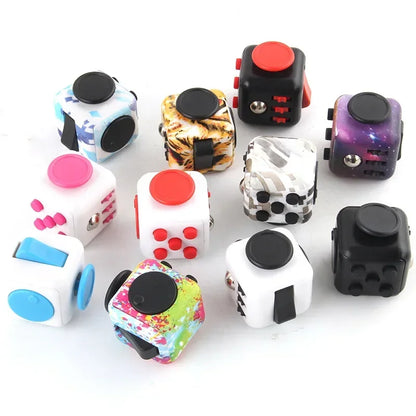 Dadi Di Decompressione Fidget Monocolore Per Sollievo Dallo Stress Rilascio Ansia Adulti E Bambini