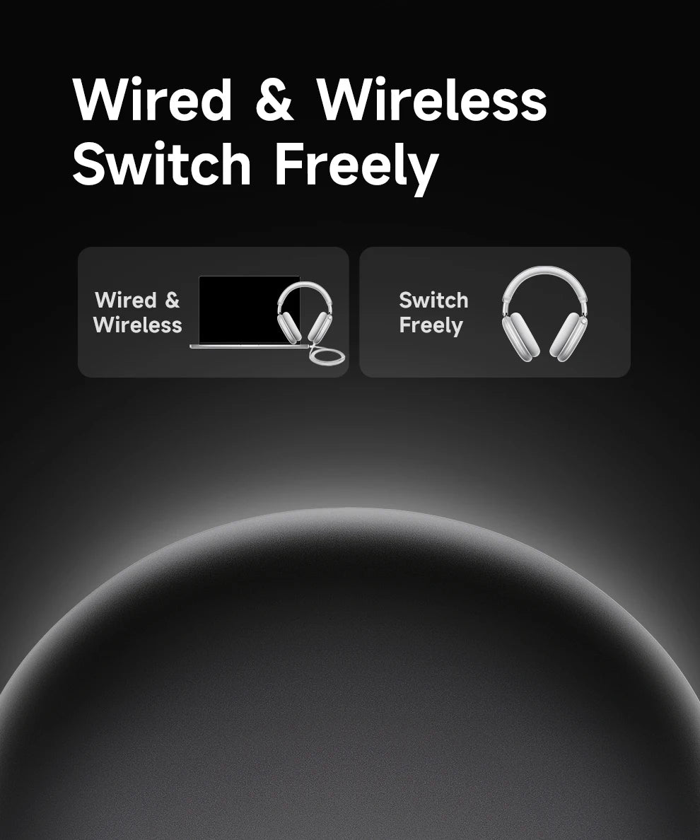 Picun F8 Pro Cuffie Bluetooth Wireless Cancellazione Attiva del Rumore Audio Spaziale 3D e Latenza Bassa