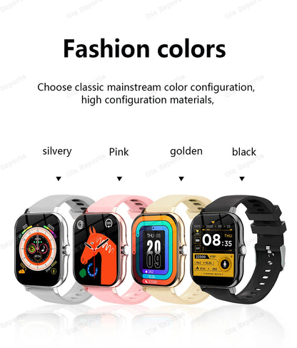20226 Nuovo smartwatch da 1,83 pollici Notifiche di chiamata Monitoraggio del sonno Monitoraggio dell'attività Smart Watch compatibile con Android e iOS