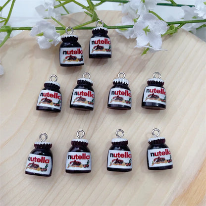 Set 10 Pendenti In Resina 3D Per Gioielli Diy Orecchini Collane Portachiavi Charm Carini