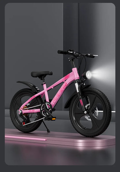 Bicicletta Per Bambini E Ragazzi Da Sei A Quindici Anni Con Cambio Di Velocità Ammortizzatori E Freni A Disco