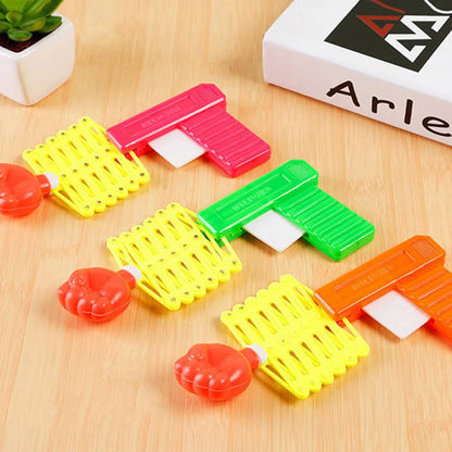 Pistola Giocattolo Telescopica Retrattile In Plastica Per Bambini Regalo Divertente