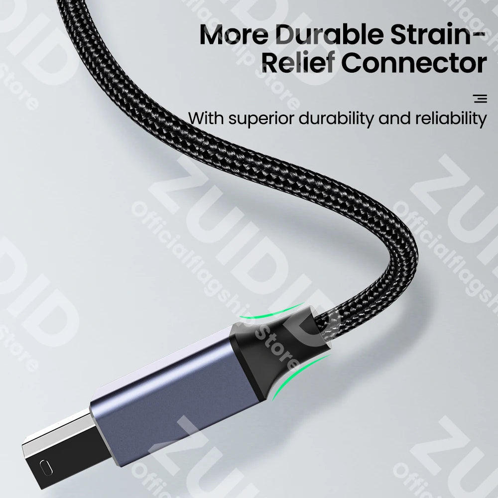 Cavo USB Type C A Type B 2.0 Per Stampanti Scanner Fotocamere Compatibile Con MacBook Pro E Dispositivi