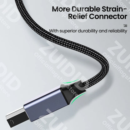 Cavo USB Type C A Type B 2.0 Per Stampanti Scanner Fotocamere Compatibile Con MacBook Pro E Dispositivi