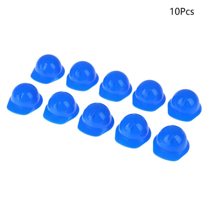 Kit Dieci Caschi Miniatura 1 12 Per Casa Delle Bambole Accessori Di Sicurezza Decorativi