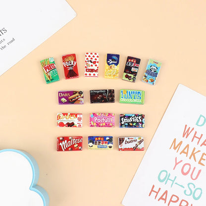 Set Da 10 Miniature Snack In Resina Per Casa Delle Bambole Decorazioni Cucina E Supermercato