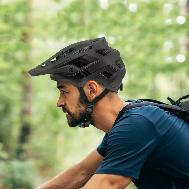 Casco Da Bicicletta Batfox Speedframe MTB Leggero Con Certificazione CE Aerodinamico E Protezione Affidabile
