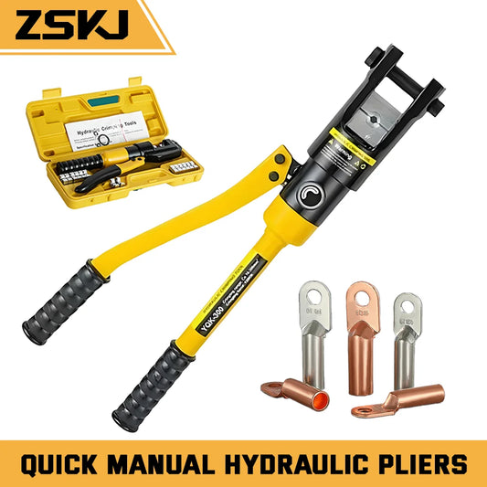 6-120 Pinza a crimpare idraulica YQK-120 Pressione 6T Utensili idraulici domestici Pinza idraulica Pinza a crimpare terminale cavo fai da te