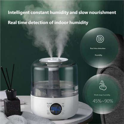 Diffusore Di Aromi Per Piante Silenzioso Umidificatore Da 3 Litri Con Timer Remoto