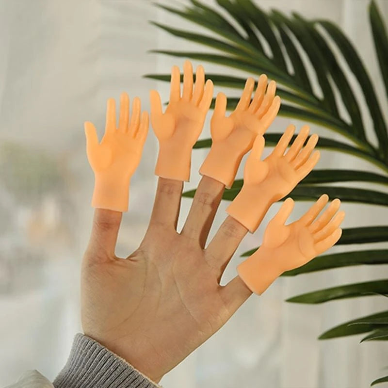 Burattino A Mano In Silicone Per Gioco Creativo Dei Bambini Strumento Educativo E Divertente Narrazione