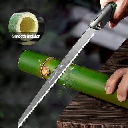 Sega Manuale Pieghevole Ergonomica Con Impugnatura Antiscivolo Per Taglio Di Rami E Legno All'aperto Campeggio