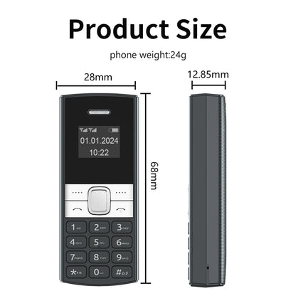Servo BM150 Telefono Cellulare Mini Due Sim Registrazione Automatica Chiamate Blocco Lista Nera