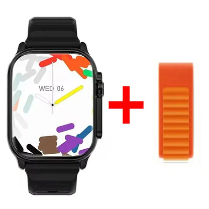 Nuovo Smartwatch 2026 Watch 10 Ultra 49mm con NFC, GPS, Chiamate Bluetooth, Musica BT, Giochi e Ricarica Wireless per Uomo e Donna
