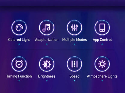 Lampada Da Terra Tuya Rgb 180 cm Bianca, Smart Con App E Telecomando, Illuminazione Led Moderna E Atmosferica
