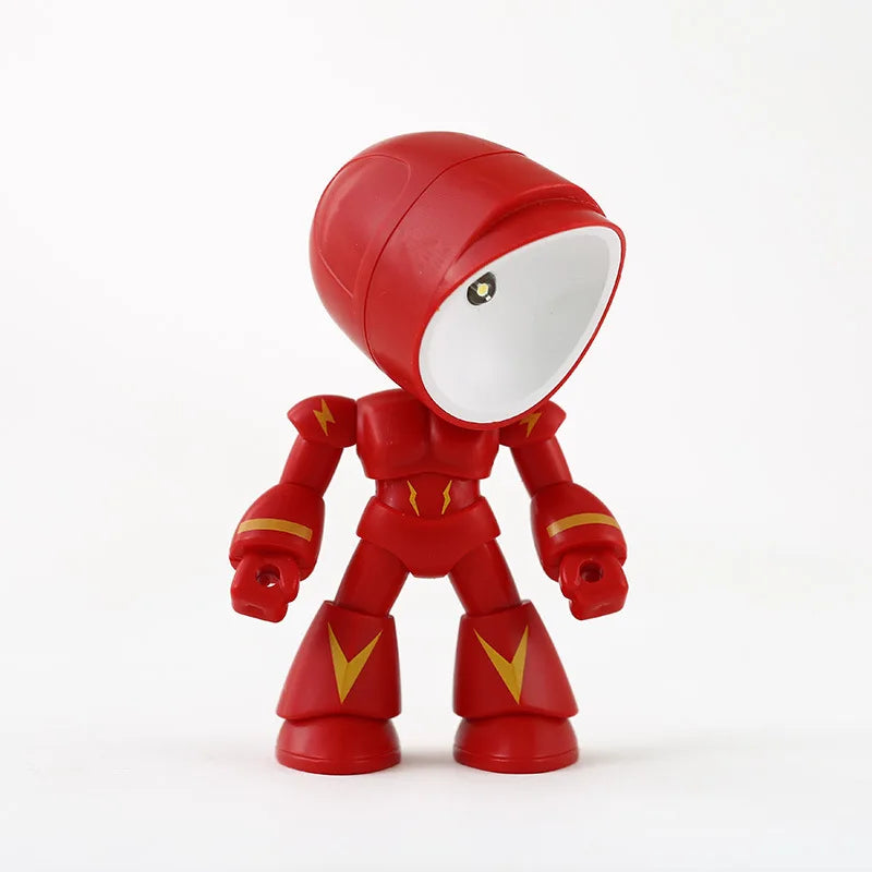 Luce Notturna LED A Forma Di Eroe Dei Cartoni Animati Lampada Da Tavolo Per Cameretta Regalo Bambini