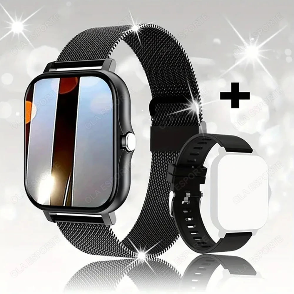 Smartwatch Da 1,83 Pollici Con Touchscreen Completo Per Fitness E Chiamate Bluetooth