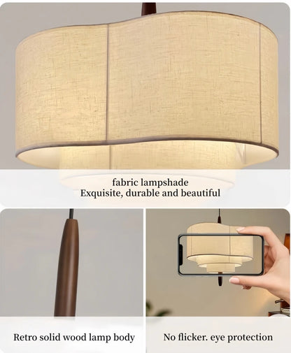 Lampada a Sospensione Medievale in Stile Nordico Romantico per Soggiorno e Studio