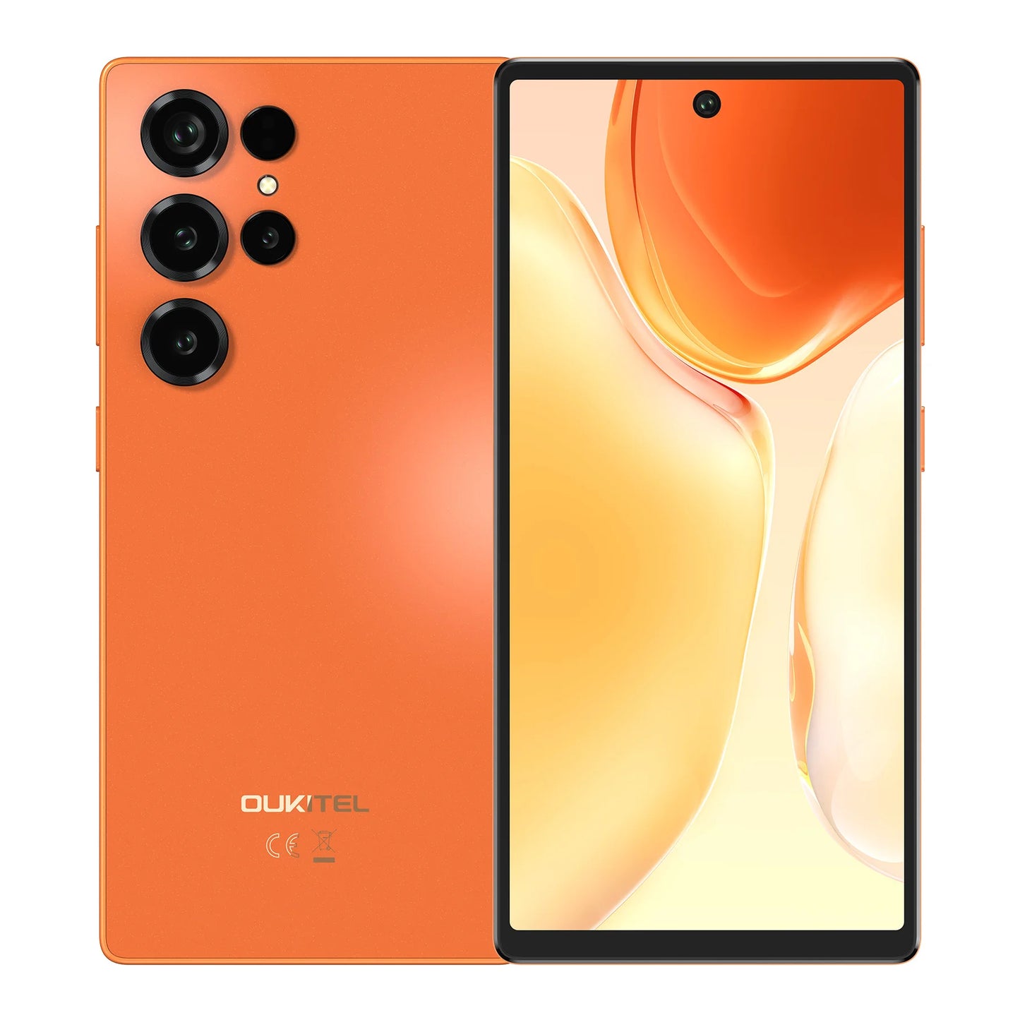 Smartphone OUKITEL C66 Android 16, Telefono 6.73” HD+ 24GB(8+16)+256GB, 5150mAh Dual 4G NFC, 120Hz, Fotocamera Principale 64MP