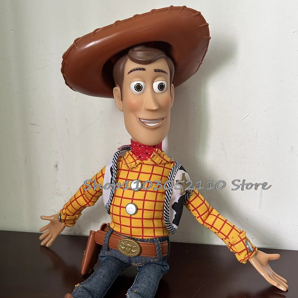 Toy Story 4 Talking Woody Jessie Action Figure Sing Soft Cute Anime Figure Decorazione Compleanno Modello Regalo Giocattoli