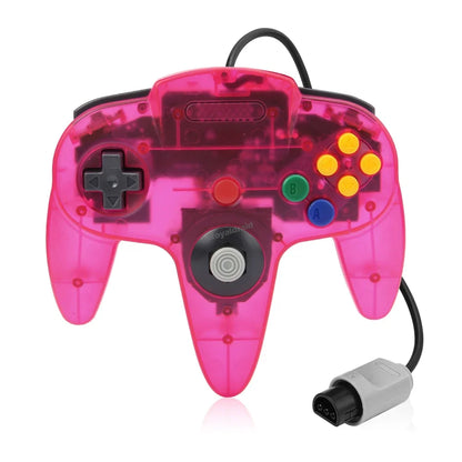 Gamepad cablato a 8 colori per console N64 Joypad Control per N64 Joystick classico Console di gioco retrò Accessori per gamepad