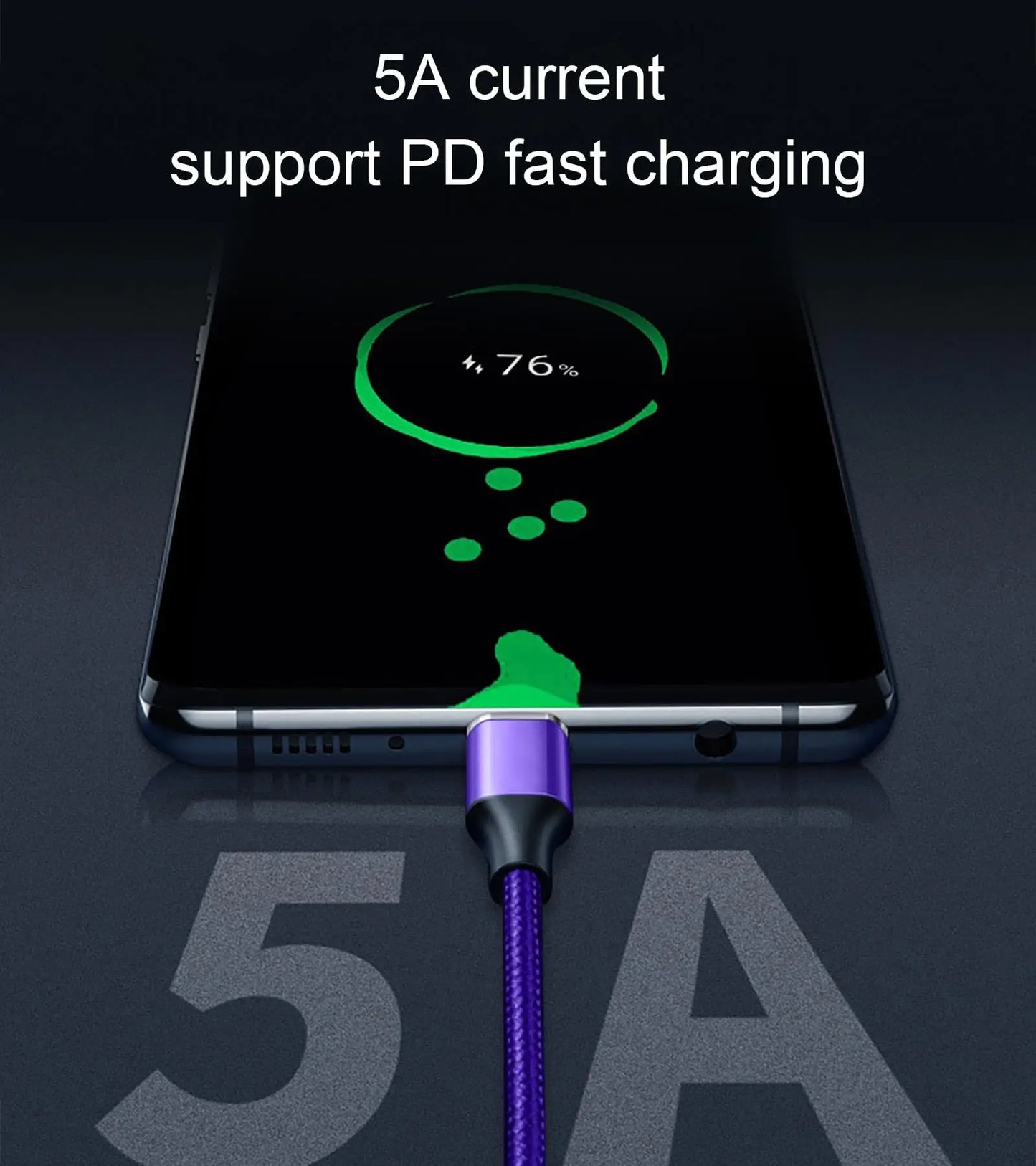 Cavo Usb C A Usb C Ricarica Veloce 240W 6A Compatibile Con iPhone 15 Pro Max Samsung S24 S23 S22 Xiaomi MacBook