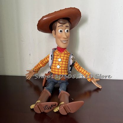Toy Story 4 Talking Woody Jessie Action Figure Sing Soft Cute Anime Figure Decorazione Compleanno Modello Regalo Giocattoli