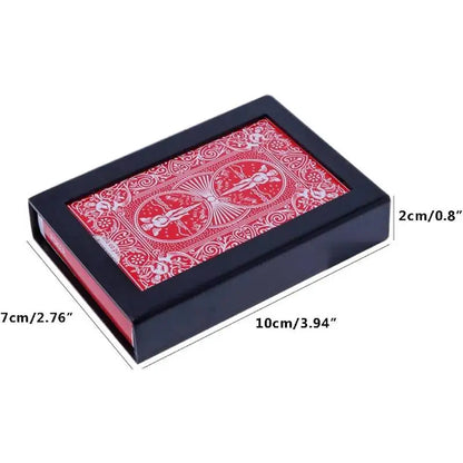 Custodia Per Carte Di Fuga Per Mazzo Da Poker E Trucchi Magici Scatola Illusionistica Regalo Unisex