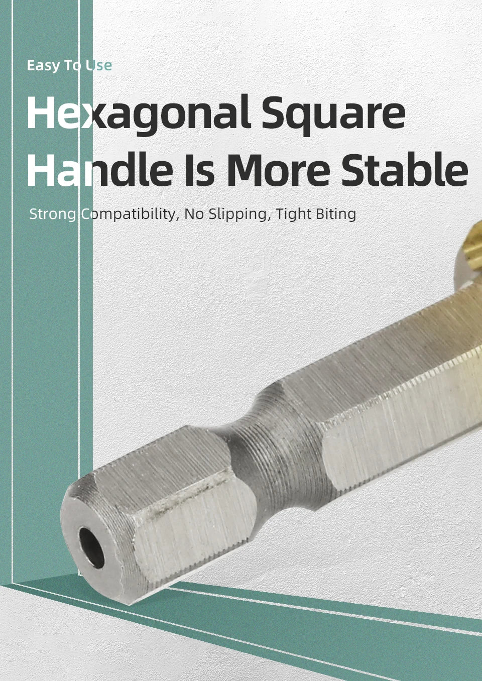 Set Punte Gradino Titanio HSS 4-12, 4-20, 4-32 Mm Per Metallo E Legno Utensili Da Trapano Di Precisione