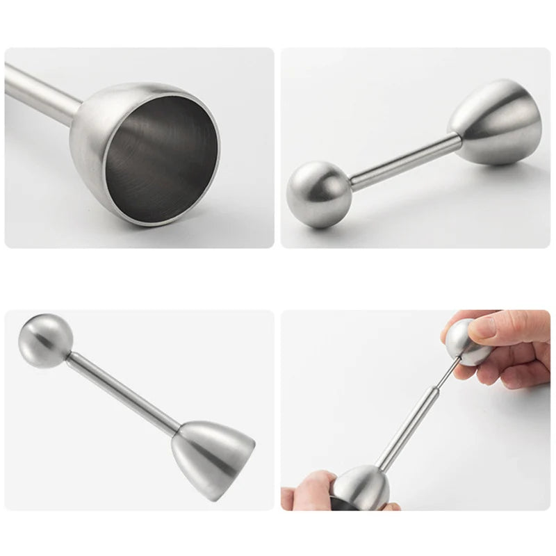 Apriscatole In Acciaio Inossidabile Per Uova, Portabicchieri, Topper Sode, Utensili Da Cucina