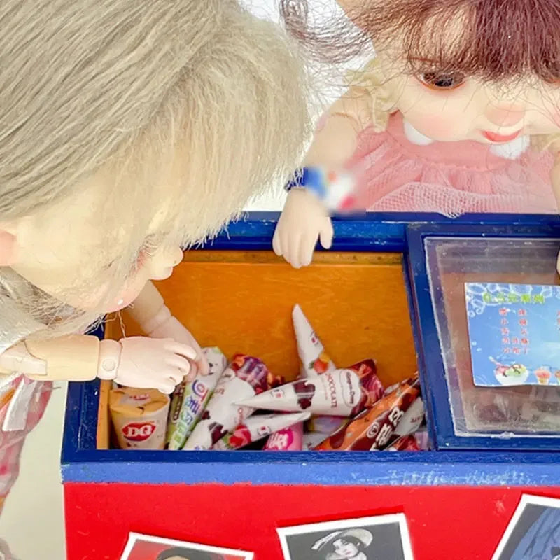 Miniatura Mini Gelato Birra Può Alimenti Snack Bevande Modello Per Blyth Ob11 Bambole Accessori Per Bambini Giochi Di Imitazione Supermercato Giocattoli