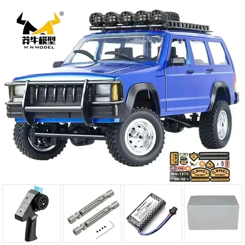 MN82S MN82 Toyota Rc 4x4 Rc CAR 2.4g 1/12 Full Scale Off-road telecomando RC Crawler CAR ragazzo telecomando auto giocattolo regalo