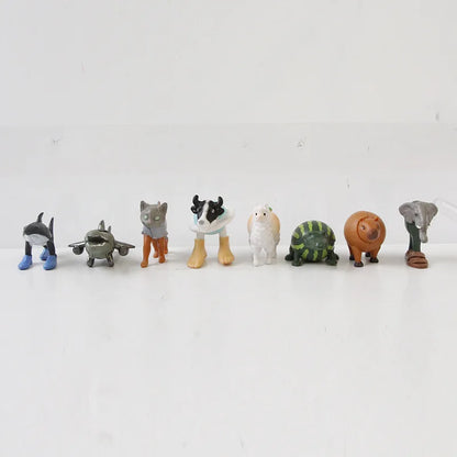 24 Pz Italiano Brainrot Tung Tung Sahur Figure Bambola Tralalero Tralala Bombardino Crocodilo Shimpanzini Bananini Modello Giocattolo Regalo