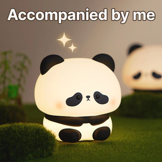 Luce Notturna Panda Led Con Touch Usb Ricaricabile Per Cameretta Decorazione Per Bambini