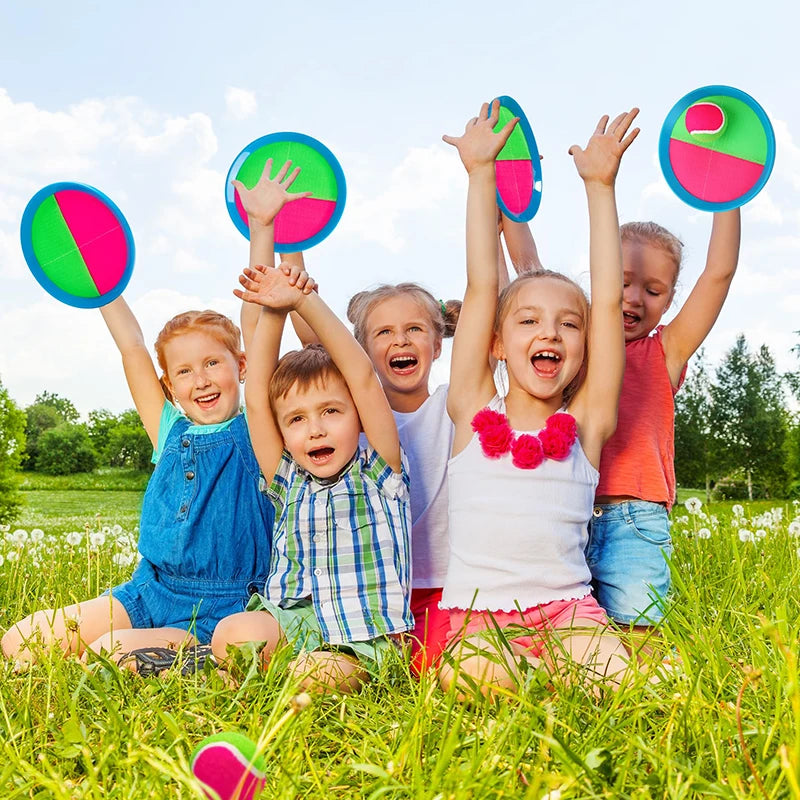 Palline Appiccicose Per Lancio E Prensione, Gioco Da Spiaggia Multigiocatore, Interazione Genitore-Figlio 6-12