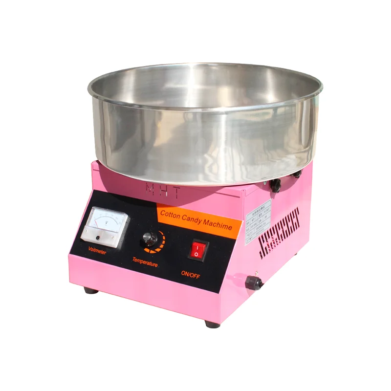 Macchina Elettrica per Zucchero Filato in Acciaio Inox 500W per Uso Domestico e Feste