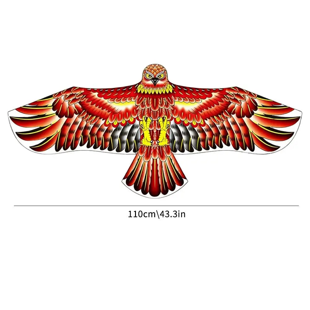 Aquilone Gigante A Forma Di Aquila Con Corda Da 30 Metri E Dimensione 1,1 Metri Gioco All Aperto Per Famiglie