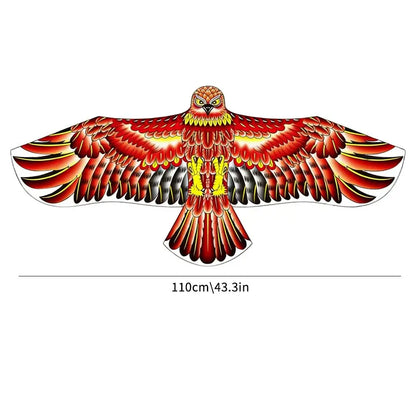 Aquilone Gigante A Forma Di Aquila Con Corda Da 30 Metri E Dimensione 1,1 Metri Gioco All Aperto Per Famiglie