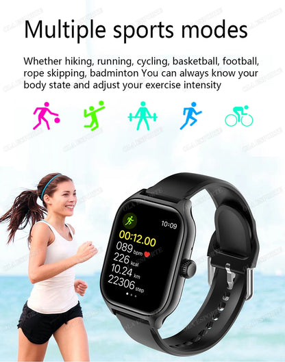 Nuovo orologio intelligente GPS militare da esterno da uomo impermeabile modalità sportiva multipla fitness chiamate Bluetooth HD Smartwatch braccialetto da donna per uomo