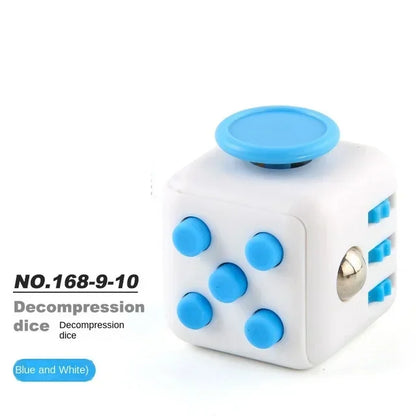 Dadi Di Decompressione Fidget Monocolore Per Sollievo Dallo Stress Rilascio Ansia Adulti E Bambini